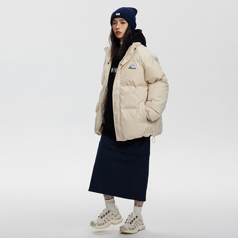 Unisex Coat Youth University Style Thickened Cotton Jacket
