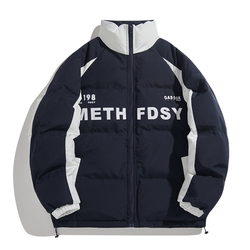 Unisex Coat Winter Warm Cotton-Padded Coat Thick Loose