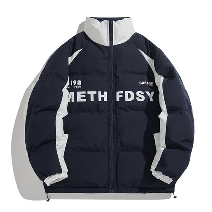 Unisex Coat Winter Warm Cotton-Padded Coat Thick Loose