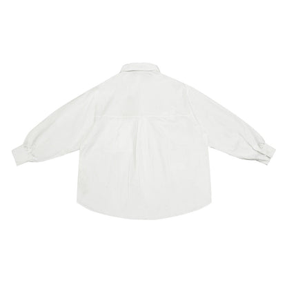 Unisex Shirt Cityboy Loose Retro Multi-Pocket Jacket