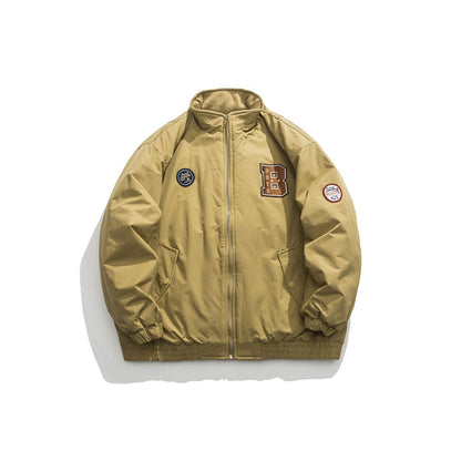 Unisex Coat Winter Bomber Jacket Couple