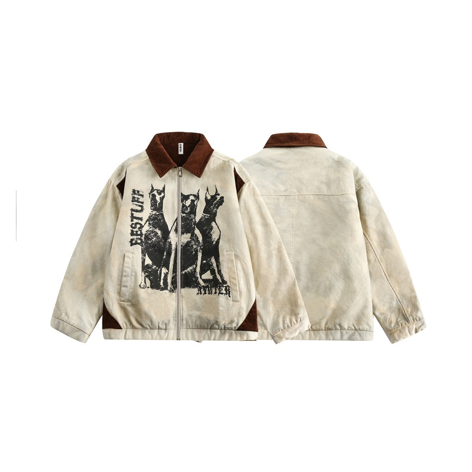 Unisex Coat Pine Winter Cotton
