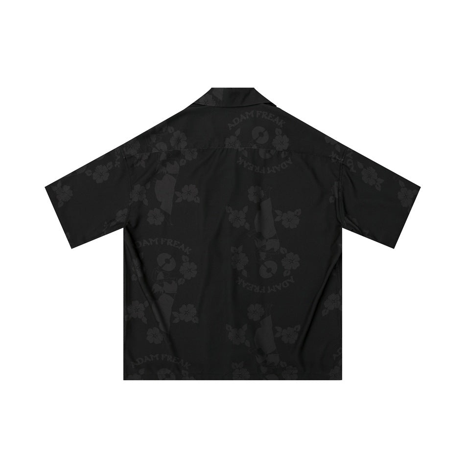 Unisex Shirt Casual Loose Hawaii