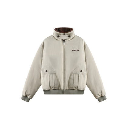 Unisex Coat Pilot Cotton Coat Winter Coat Thickened