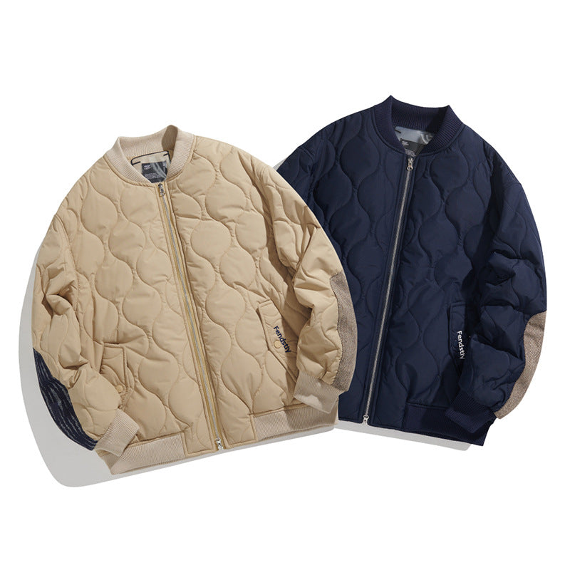Unisex Coat Versatile Loose Cotton Coat Winter
