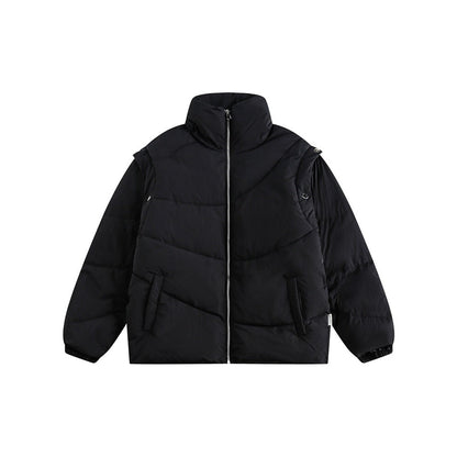 Unisex Coat Winter Thick Cotton Clothing Stand Collar