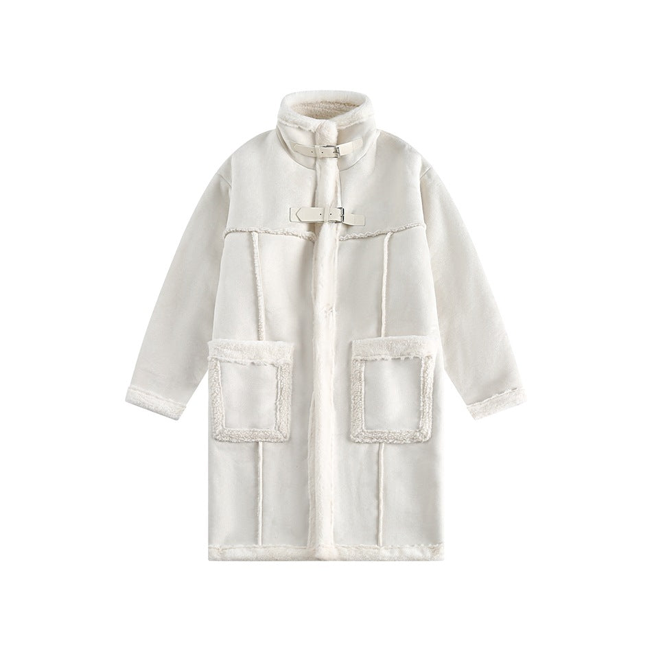 Unisex Coat Lamb Wool Coat Winter