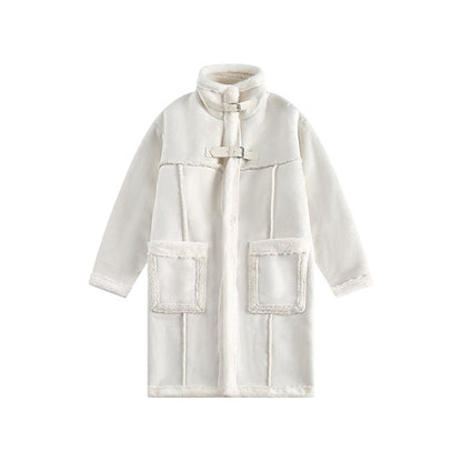 Unisex Coat Lamb Wool Coat Winter