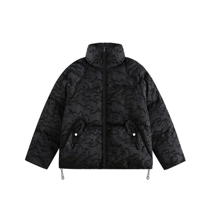 Unisex Coat Cotton-Padded Casual Couple Coat