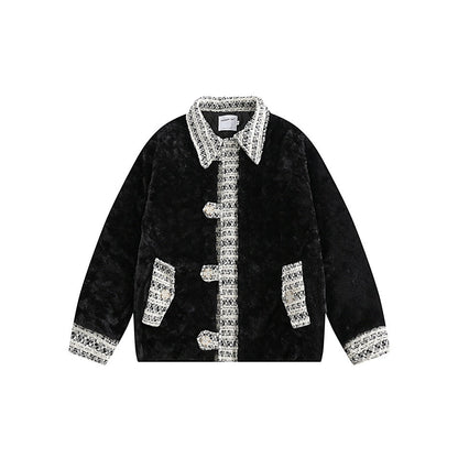 Unisex Coat Winter Plush Warm Coat