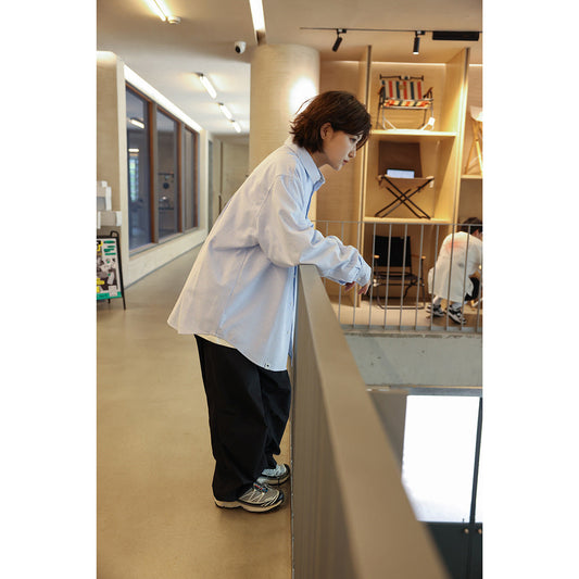 Unisex Shirt Cityboy Striped Shirt