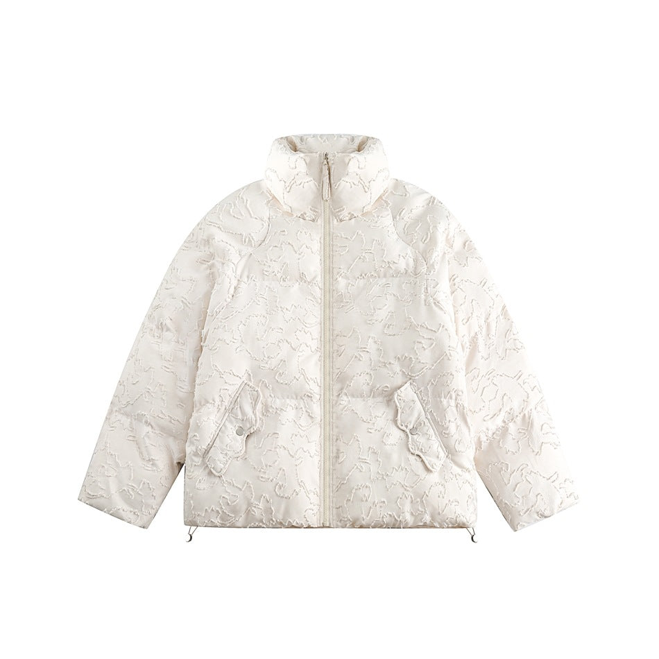 Unisex Coat Cotton-Padded Casual Couple Coat