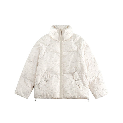 Unisex Coat Cotton-Padded Casual Couple Coat