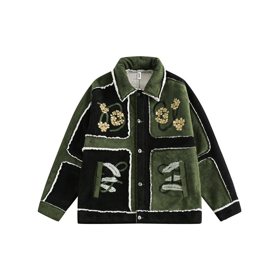 Unisex Coat Loose Winter Cotton Dress