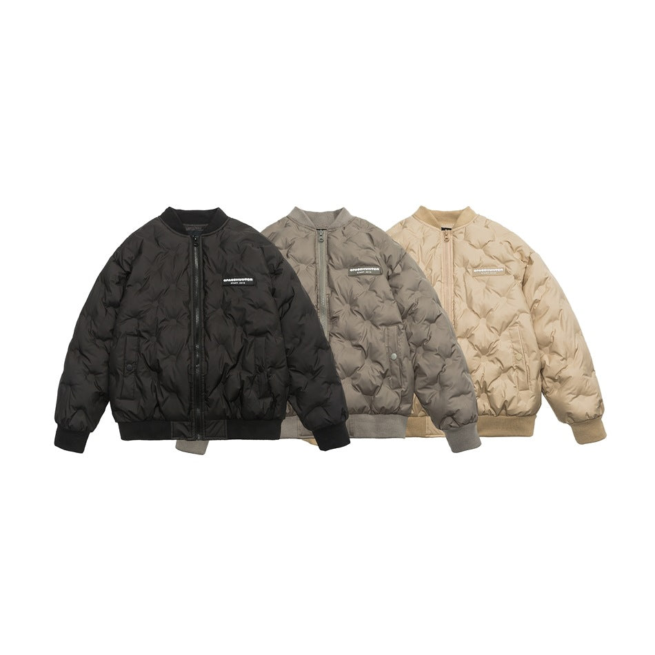 Unisex Coat Versatile Winter Thick Cotton-Padded Coat