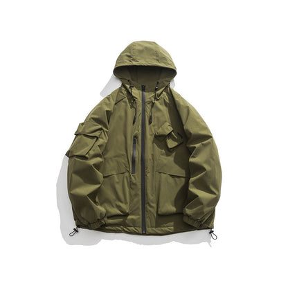 Unisex Coat Shell Jacket Hooded Coat Winter