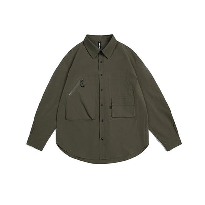 Unisex Shirt Retro Loose Outdoor