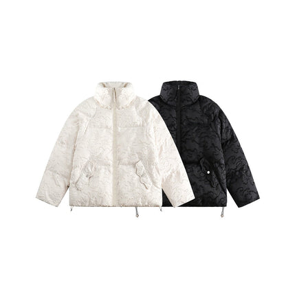 Unisex Coat Cotton-Padded Casual Couple Coat