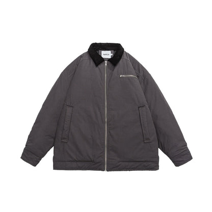 Unisex Coat Loose Winter Thick Cotton Clothing