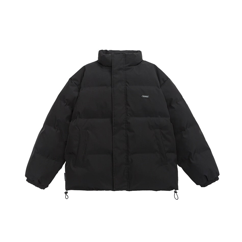 Unisex Coat Youth University Style Coat Winter Cotton-Padded Coat