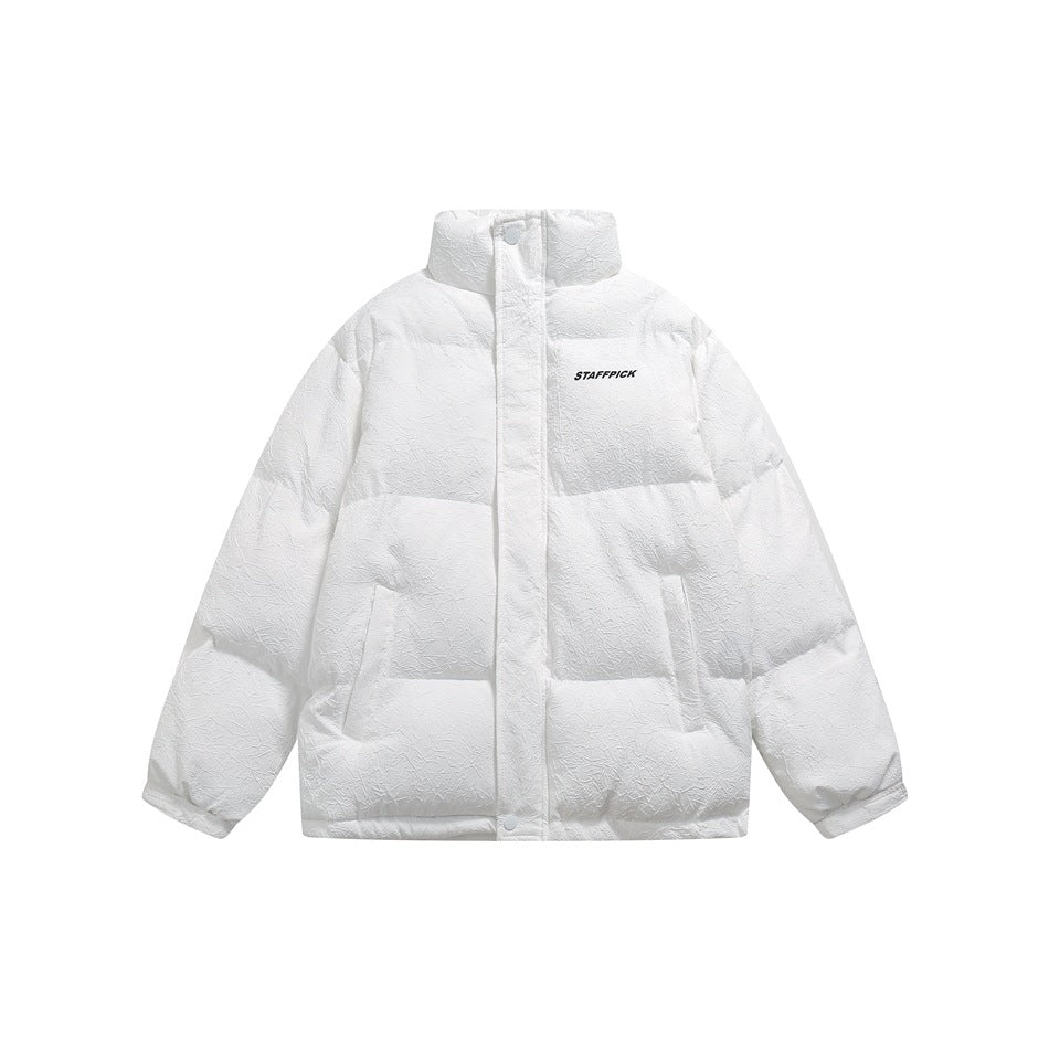 Unisex Coat Thickened Coat Couple Warm Cotton-Padded Coat