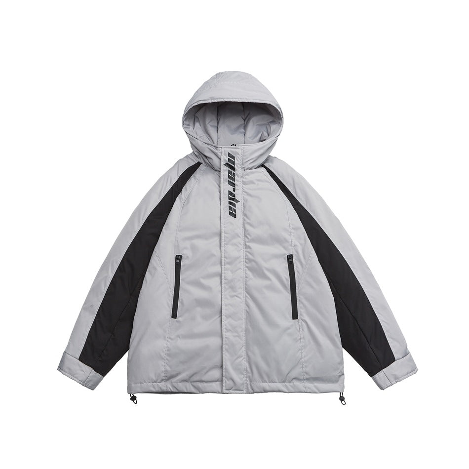 Unisex Coat Loose Thick Couple Cotton Clothes Winter