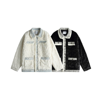 Unisex Coat Lamb Wool Coat
