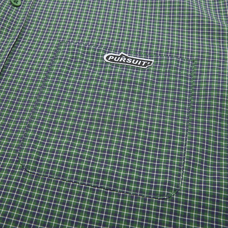 Unisex Shirt Cityboy Small Plaid Loose Leisure