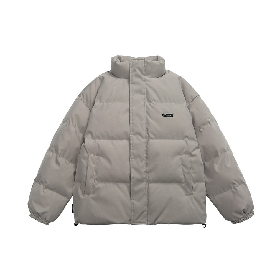 Unisex Coat Youth University Style Coat Winter Cotton-Padded Coat