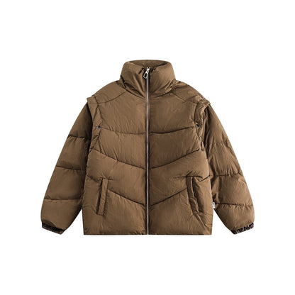 Unisex Coat Winter Thick Cotton Clothing Stand Collar