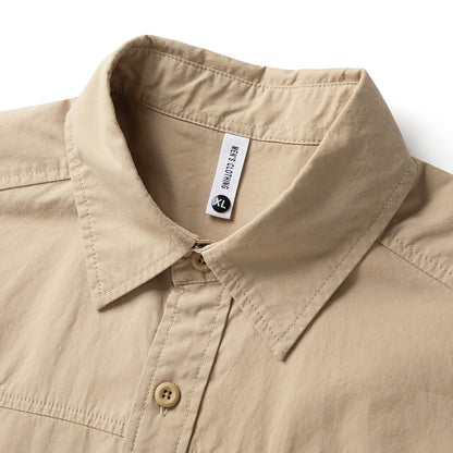 Unisex Shirt Vintage Loose Lapels Coat