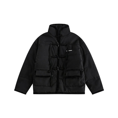 Unisex Coat Cotton Jacket Temperament Coat