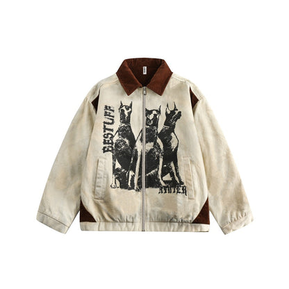 Unisex Coat Pine Winter Cotton