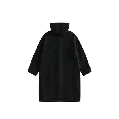 Unisex Coat Loose Winter Lamb Wool Anorak