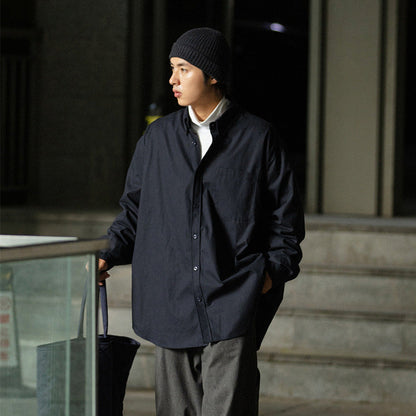 Unisex Shirt Cityboy Cotton Baggy Coat