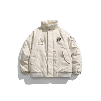 Unisex Coat Pilot Loose Couple