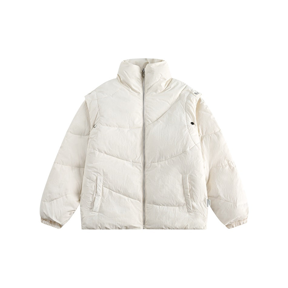 Unisex Coat Winter Thick Cotton Clothing Stand Collar