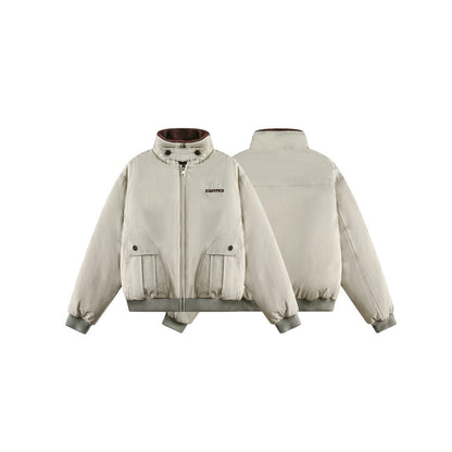 Unisex Coat Pilot Cotton Coat Winter Coat Thickened