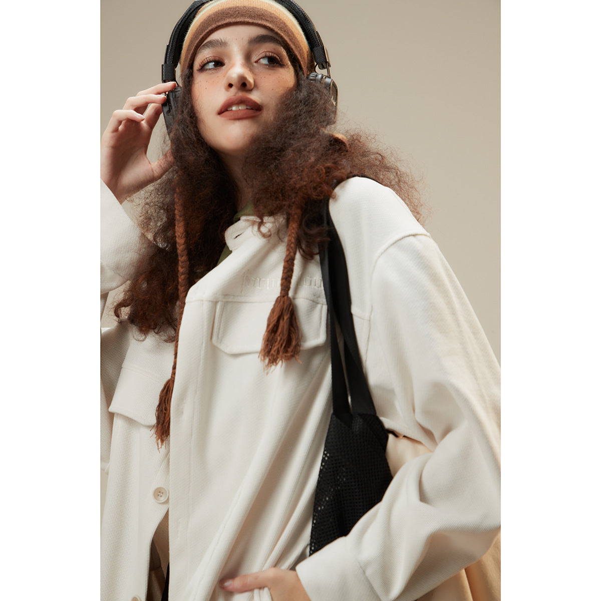 Unisex Shirt Retro Loose All-Match Casual