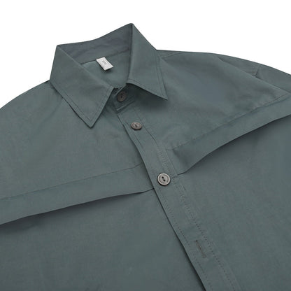 Unisex Shirt Vintage Cityboy Loose Casual