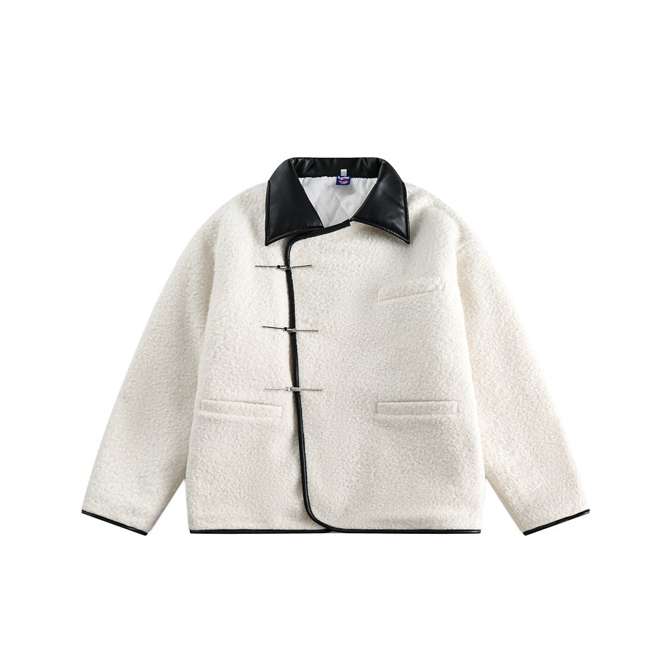 Unisex Coat Lamb Wool Coat