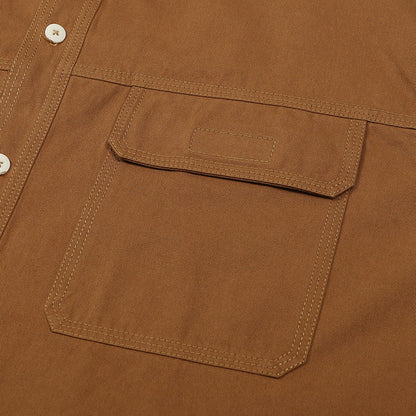 Unisex Shirt Casual Versatile Pocket Loose