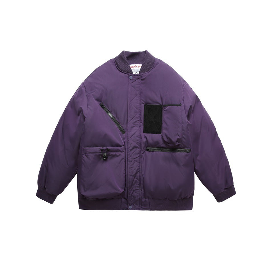 Unisex Coat Winter Warm Couple Loose