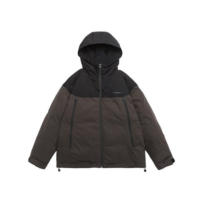 Unisex Coat Color Matching Couple's Cotton-Padded Coat Thickened Winter