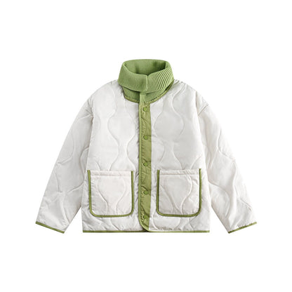 Unisex Coat Youthful Campus Winter Coat