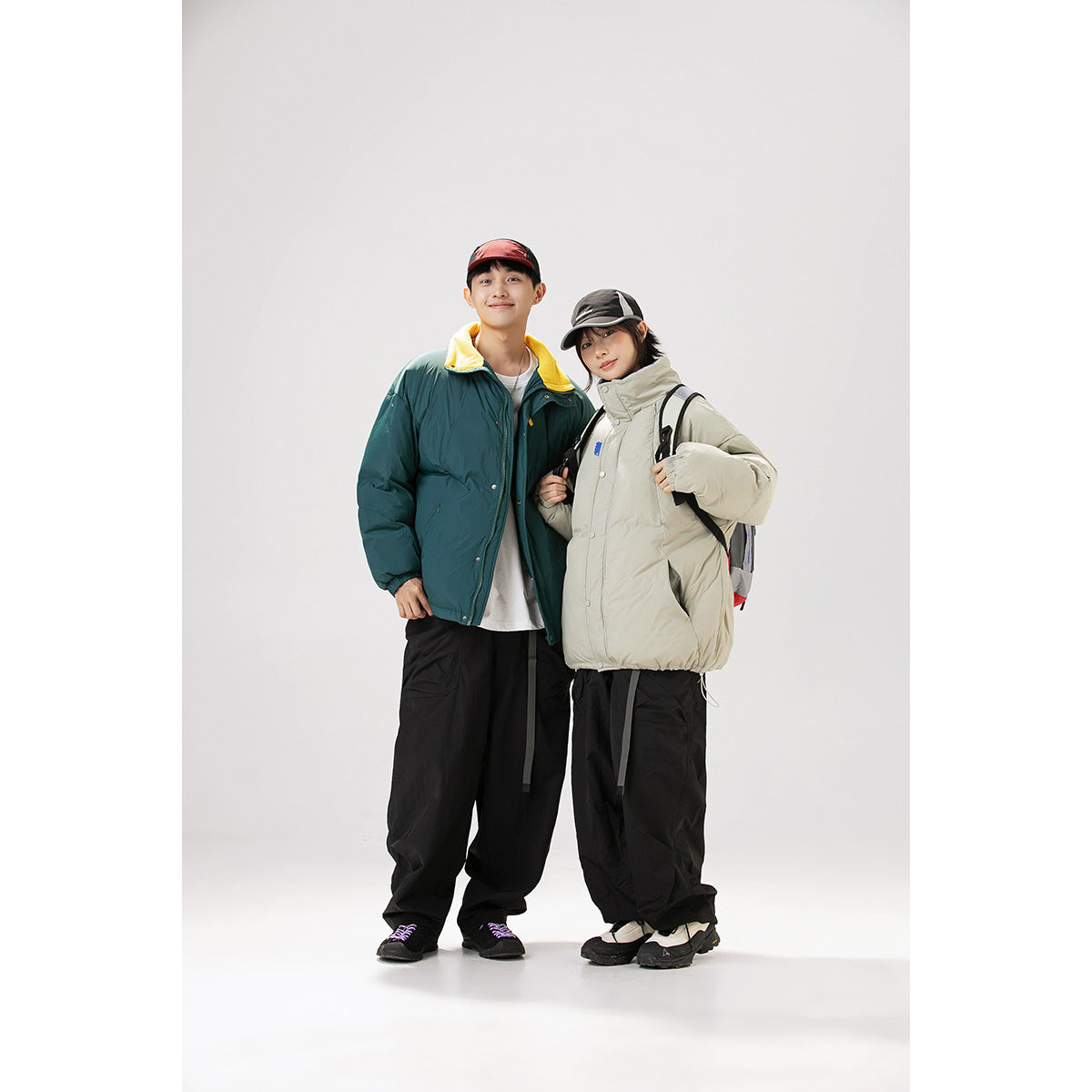 Unisex Coat Winter Coat for Men and Women Loose and Warm