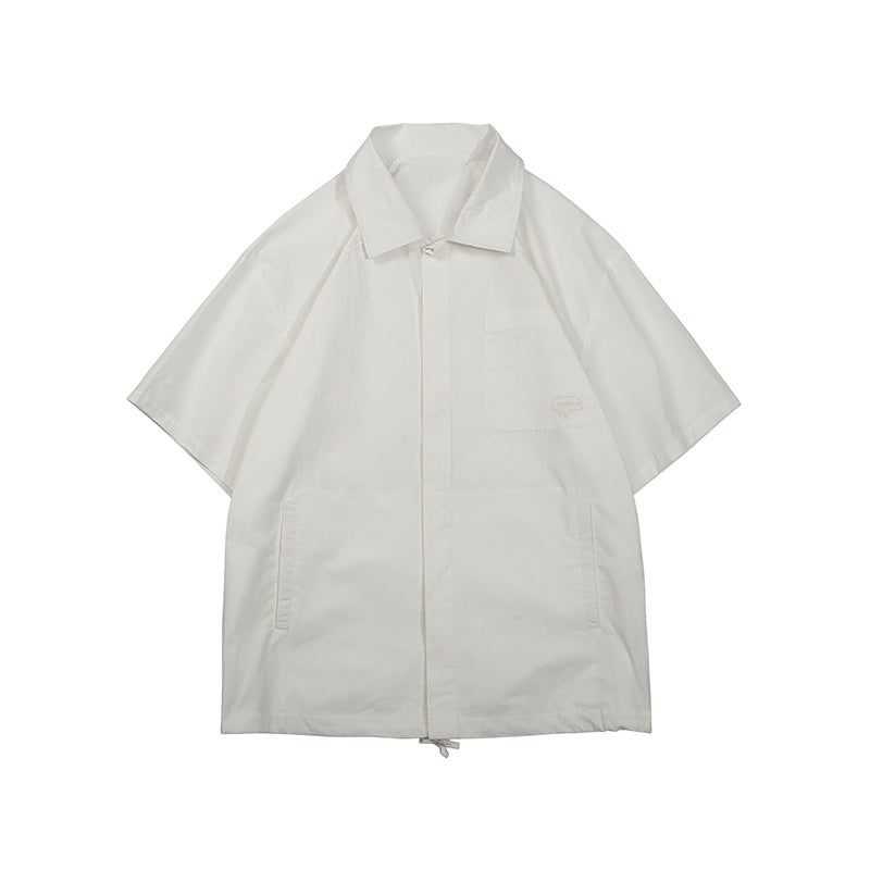Unisex Shirt Casual Loose Cotton
