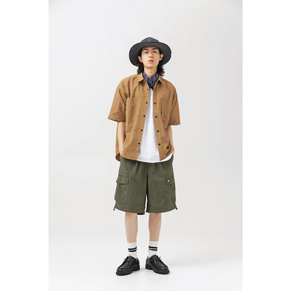 Unisex Shirt Loose Vintage Denim Jacket