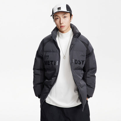 Unisex Coat Winter Warm Cotton-Padded Coat Thick Loose