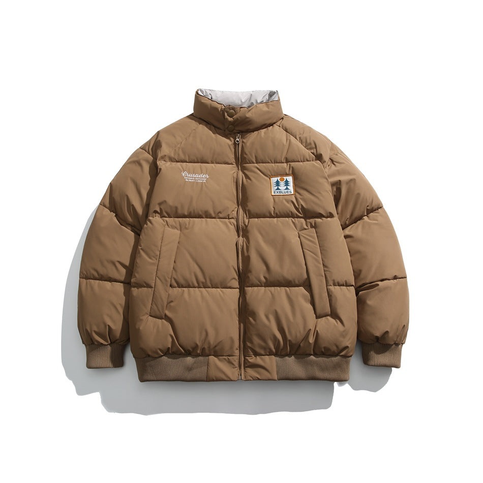 Unisex Coat Winter Thick Cotton-Padded Coat Couple